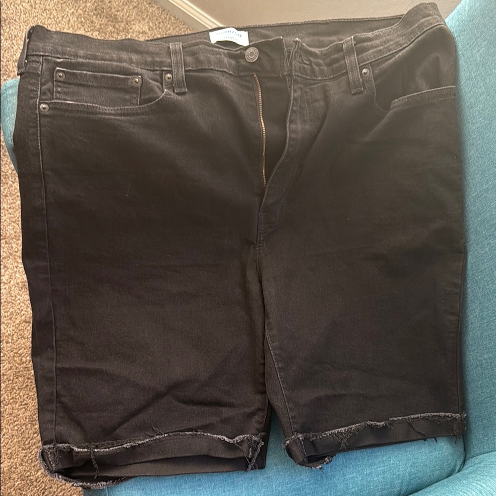 Denizen from Levi's Charcoal Denim Shorts